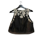 Sachin + Babi NOIR  Black White Boboli Tank Top Photo 2