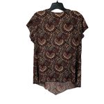 julie's closet Y2K Julie’s Closet Paisley Lace Waist Tunic Top Size 2X Boho Asymmetrical Photo 1