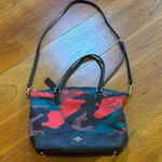 Coach  Nylon Satchel in Multicolor Camo  Photo 0