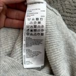 ALLSAINTS  Ridley Gray Wool Cashmere Ribbed Turtleneck Sweater Small Photo 11