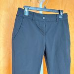 Abendroth Black Ankle Slit Golf Pants Womens Size 4 Flat Front Casual Trousers Photo 2