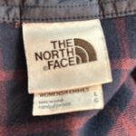 The North Face  Womens Button Up Shirt Size Large Plaid Relaxed Fit Comfy Outdoor Photo 4