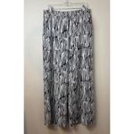 New York & Co. Women's Black/White Career Wide Leg Pants Trousers Size 10 # Photo 1