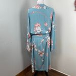 Plum Pretty Sugar Midi Robe in Mermaid Moon Large Blue Photo 8