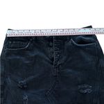 Free People WE THE FREE BLACK DENIM DISTRESSED MINI SKIRT EUC Photo 3
