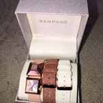 Rampage Gift Set Watch Bracelet Set Rose Gold White New Photo 6