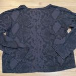 Rag and Bone NWT  cropped snake print long sleeve top size XL Photo 4