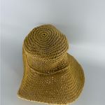 Croft & Barrow  Floppy Sun Beach Wide Brim Natural Tan Straw Womens One Size NOS Photo 3