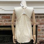 Romeo + Juliet Couture braided strap cream tank top / S / New With Tags Photo 10