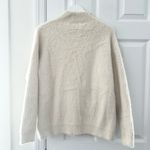 Mersea Iced Latte Cream Chalet Mockneck Fuzzy Knit Kangaroo Pocket Sweater S/M Size undefined Photo 10