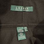 Ralph Lauren Lauren Black Denim Double Buckle Stretchy Pencil Skirt Size 12 Photo 6