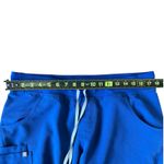 FIGS  Technical Collection Women's Blue Scrub‎ Pants Drawstring Relaxed Fit Photo 9