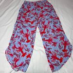 Anthropologie  Corey Lynn Calter Lobster Pants Size Small Cover Pull On Beachy Photo 2