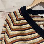 Madewell  • Sweater • Stripes • Cotton • V Neck • Cropped • Arden • XXS Photo 4