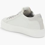 P448  Low Top Distressed Leather Sneaker in Glitter Suede size 38 thea coyote Photo 1