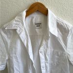Aritzia Sunday Best White Button Down Aliza Shirt Blouse Size Small 100% Cotton Photo 5