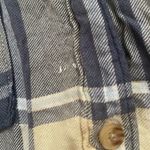 Abercrombie & Fitch blue plaid womens shirt Photo 10