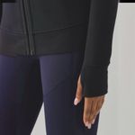 Lululemon Black Scuba Hoodie Full Zip Up Jacket Cotton Fleece Women’s Size 4 Photo 2