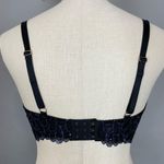 Savage X Fenty Bra Megan thee Stallion Starry Night Size 34DDD Black Blue Purple Photo 6