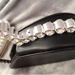 Diamond Heart Evening Clutch With Reinstones Black Photo 2