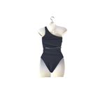 ZARA  Dark Blue Cutout Bodysuit Photo 3