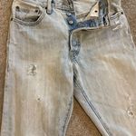 Levi's Levi’s Light Denim Wash Distressed Button Up High Waist Skinny Jeans Photo 1