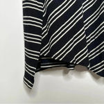 Maeve Anthropologie Moka One-Shoulder Stripe Dress Size Small Photo 5
