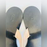 Gucci Mystic White leather Double GG marmont flat thong sandals EU 42 Photo 8