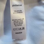 Pickletini Sleeveless Zip Front Athletic Pickleball/Tennis Dress Sz S💚 White Photo 10