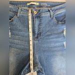 !it Amanda High Rise Slim Ankle Blue Jeans Distressed Flare Jeans Size 22 Photo 5
