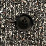 Banana Republic  Tinsel Tweed Silver Blazer Size XL NWOT Classic Work Black Tie Photo 5