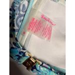 Lilly Pulitzer Lilly‎ Pulitzer Bandeau Bikini Halter Top Sz 6 Turquoise Blue Cay Twist Padded Photo 3