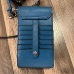 Nine West  Teal Crossbody Bag Faux Leather Small Purse NWT Photo 1