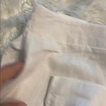 Jessica Simpson  White Linen Trousers size L brand new two front pockets Photo 6