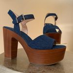 mix no. 6  - Denim Platform Heels Photo 2