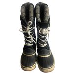 Sorel  Size 7 Joan Of Arctic Knit II Rain Snow Waterproof Winter Boots Black Photo 8