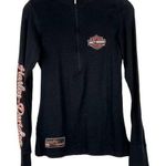 Harley Davidson Harley-Davidson Quarter Zip Pullover Sweatshirt Glacial Lakes Watertown SD Photo 0