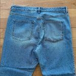 H&M NWT  Straight Leg Classic Denim Blue Jeans Button Fly Women Size 16 Photo 3