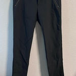 Rebecca Taylor  Stretch Black Zipper Pants Photo 0