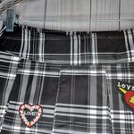 No Boundaries  Plaid Black With Patch School Girl Goth 90's Skirt Photo 4