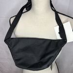 No Boundaries  Adjustable Belt Bag Fanny Pack One Size Black Double Zip NEW Photo 4