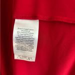 Donna Karan “Abstract Romance” Red knot front zip up Dress Size Medium NWT Photo 6