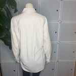 Treasure & Bond  Cream Pear Long Sleeve Button Down Size Medium Slim Photo 1