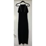 Favorite Daughter Imitation Pearl Strap Dress Black Size XL NWT Ribbed Knit Photo 8