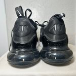 Nike ‎ Air Max 270 Women's Size 11.5 Black White Running Sneakers AH6789-001 Photo 5