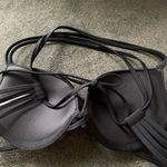 Shade & Shore Black Strappy Padded Bikini Top Photo 8