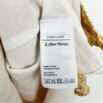 & Other Stories & Other Stories Yellow White Printed Art Deco Mini Shirt Dress Skater Photo 7