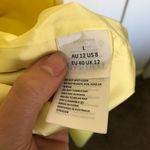 Bardot  Yellow Strapless Eleni Midi Dress Size US 8 Photo 9