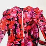 NBD Levigne Mini Dress in Dark Floral Small Photo 9