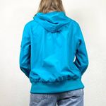 FILA Aqua Blue Half Zip Windbreaker Pullover Jacket Photo 2